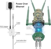 Access Point Externo à Prova d'Água PoE AC1200 Greenwood Mesh