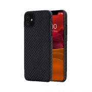 Capa iPhone 11 6.1 Pitaka MagEZ Preto e Cinza