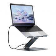  Dock Station como Suporte Ajustável para Notebook 9 em 1 USB-C 