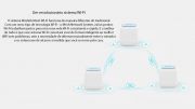 Roteador AC1200 Wi-Fi Mesh banda dupla com Touchlink HALO BASE 3