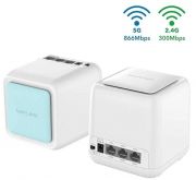 Roteador Wi-Fi Mesh banda dupla com Touchlink AC1200 HALO BASE PRO 2